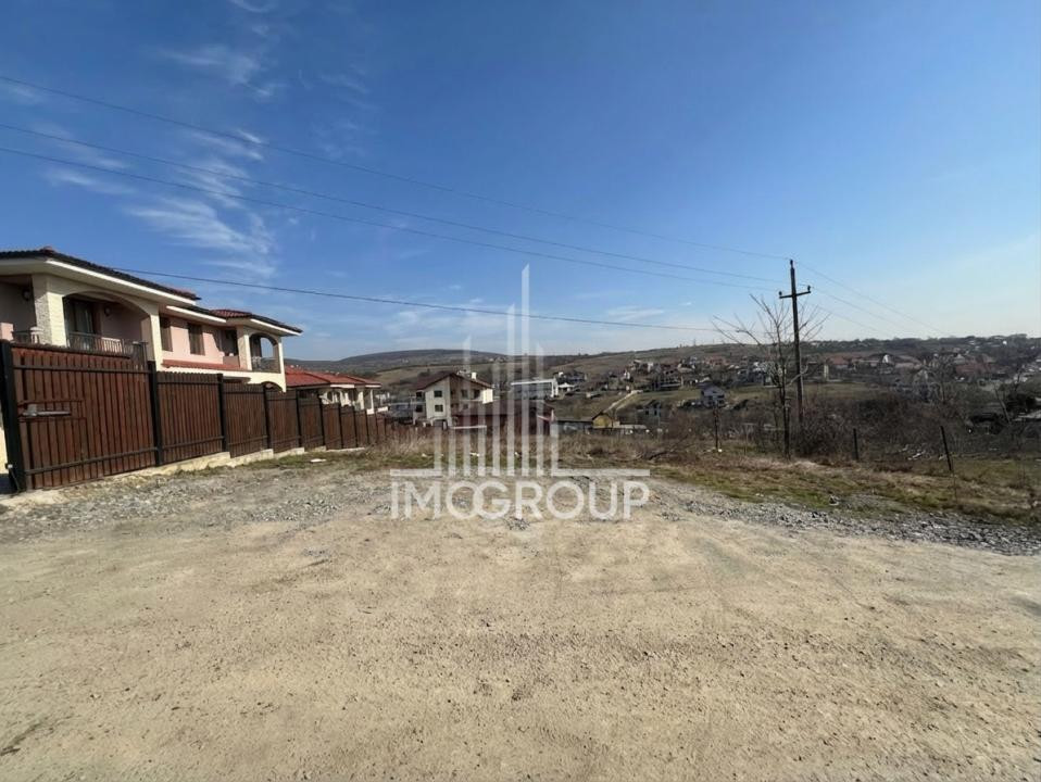 Teren 873 mp Baciu – ideal 2 case sau duplex | Front 17 m | Certificat urbanism