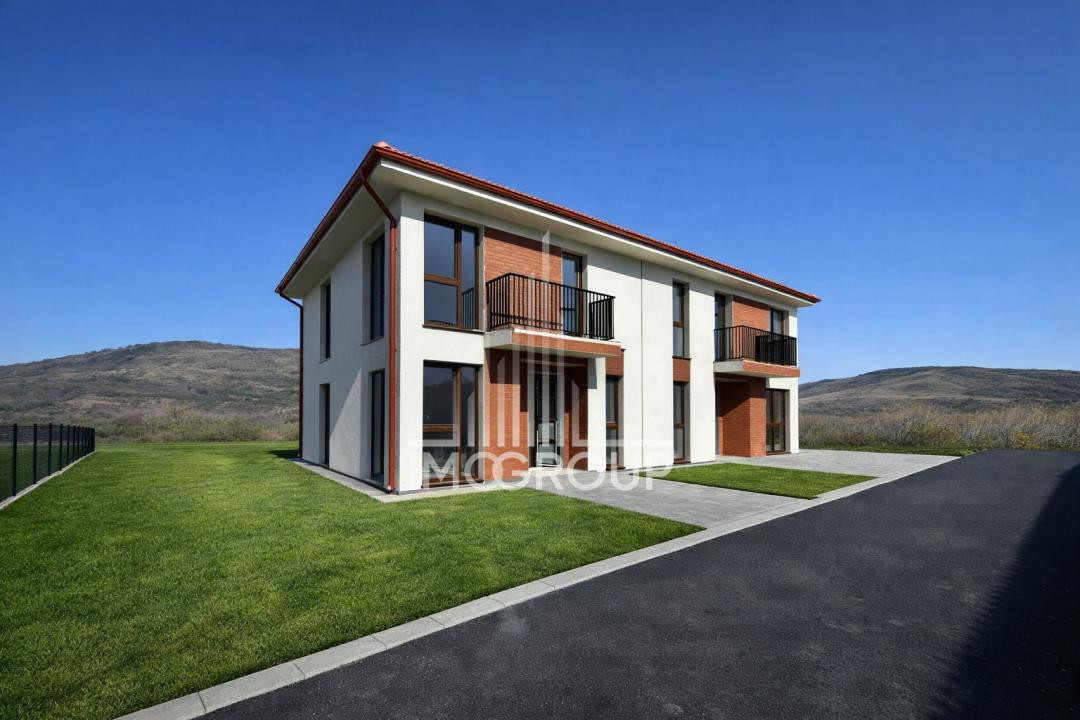 Duplex de vanzare 5 camere | 3 bai | 350mp teren plan | Chinteni | zona Profi