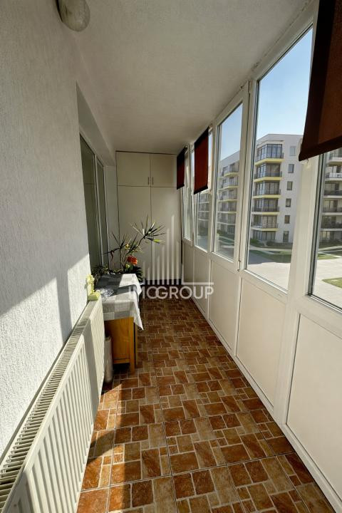 Apartament 2 camere, decomandat, 3 balcoane si parcare, Floresti, zona Eroilor
