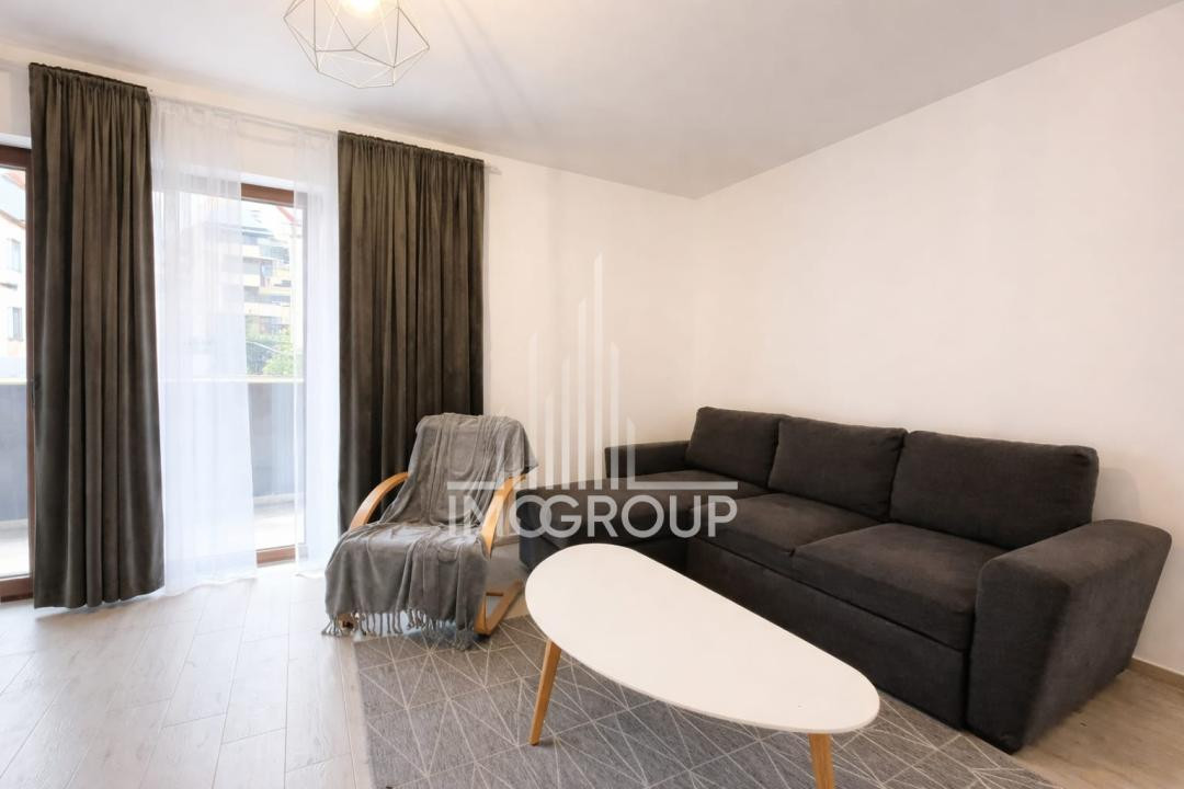 Inchiriere apartament modern cu 2 camere, ☀️ Sud , Parcare, Et 1 