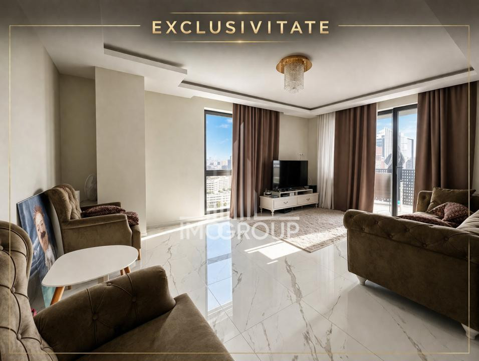 Apartament 2 camere, confort sporit,  decomdat cu parcare si priveliste superba