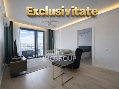 Apartament ultrafinisat cu parcare si priveliste superba, in complexul Zenia