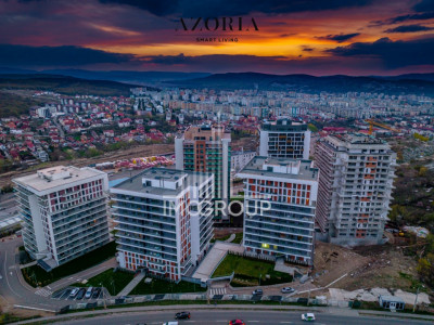 Apartament cu 3 camere | Complex Azoria | Parcare | Terasă 30 