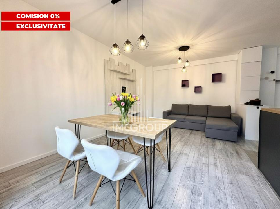 0% Comision | Parcul Poligonului, apartament cu 2 camere  parcare | subterana.