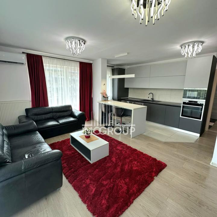 Inchiriere apartament elegant 3 camere , 2 bai & terasă , view 