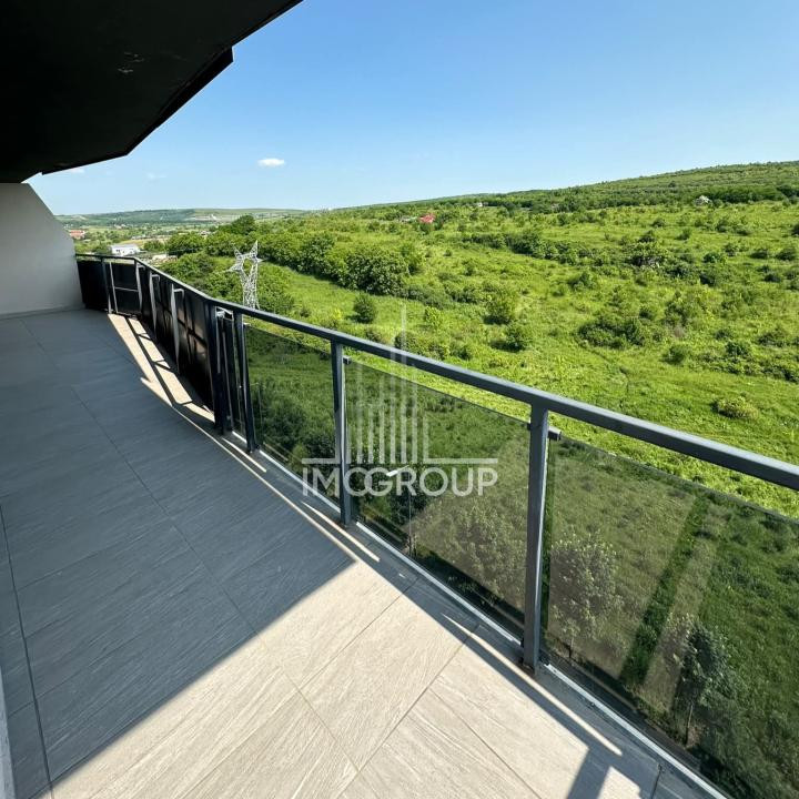 Inchiriere apartament elegant 3 camere , 2 bai & terasă , view 