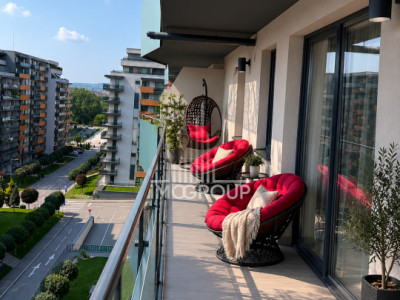 Inchiriere apartament elegant 3 camere, 2 bai & terasă, Sopor