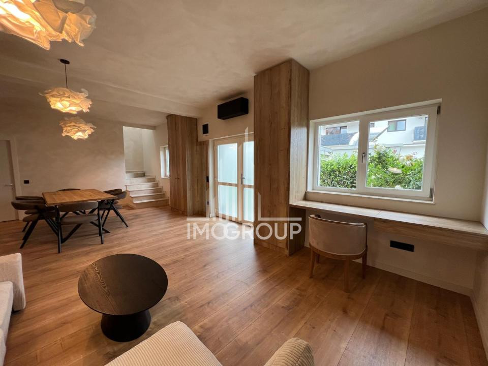 Duplex modern de închiriat | 100 mp utili | 2 dormitoare | 2 băi | Parcare