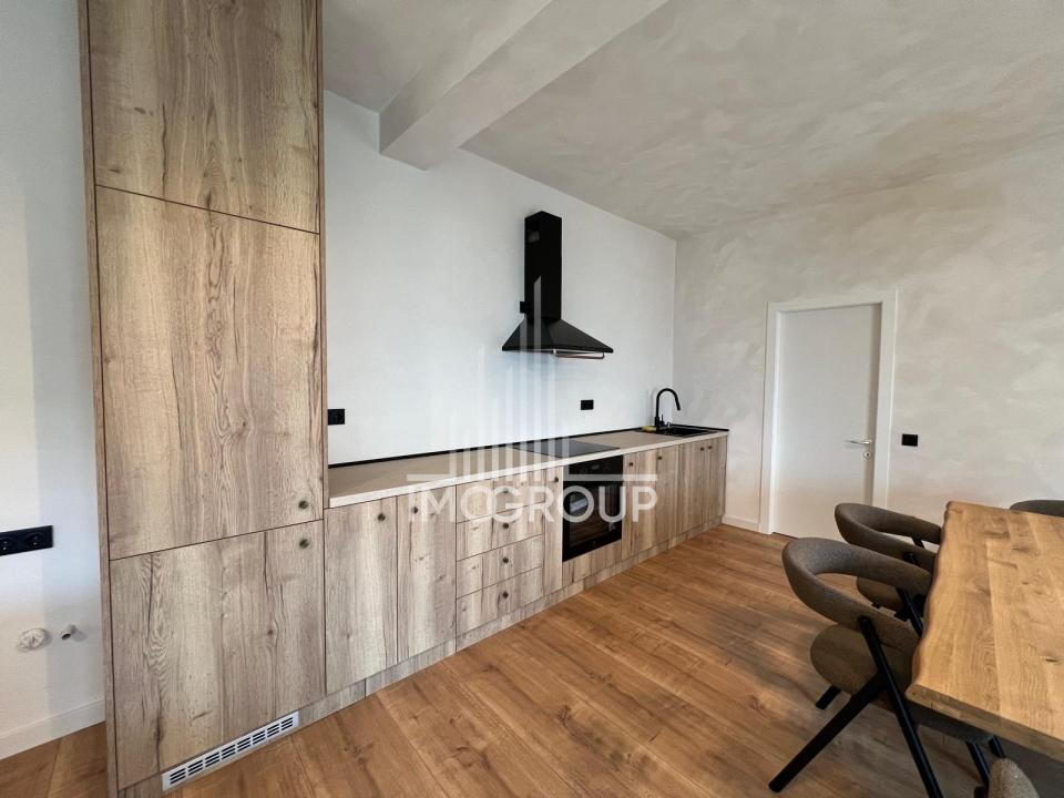 Duplex modern de închiriat | 100 mp utili | 2 dormitoare | 2 băi | Parcare