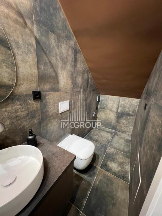 Duplex modern de închiriat | 100 mp utili | 2 dormitoare | 2 băi | Parcare