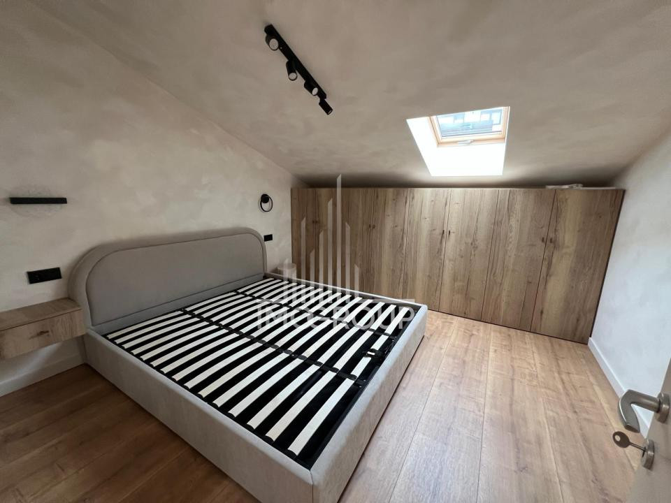 Duplex modern de închiriat | 100 mp utili | 2 dormitoare | 2 băi | Parcare