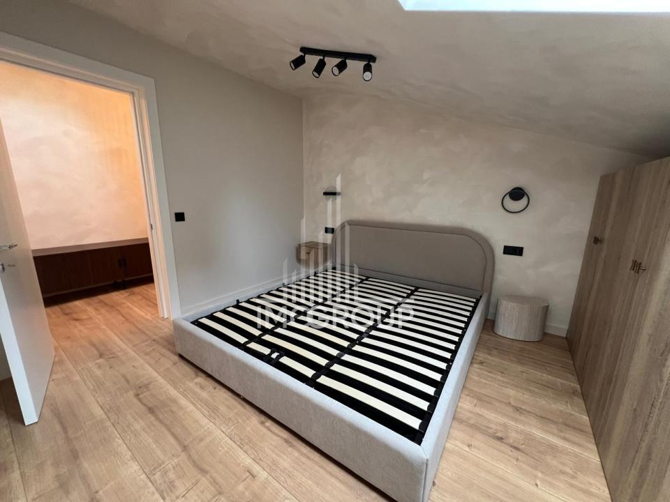Duplex modern de închiriat | 100 mp utili | 2 dormitoare | 2 băi | Parcare