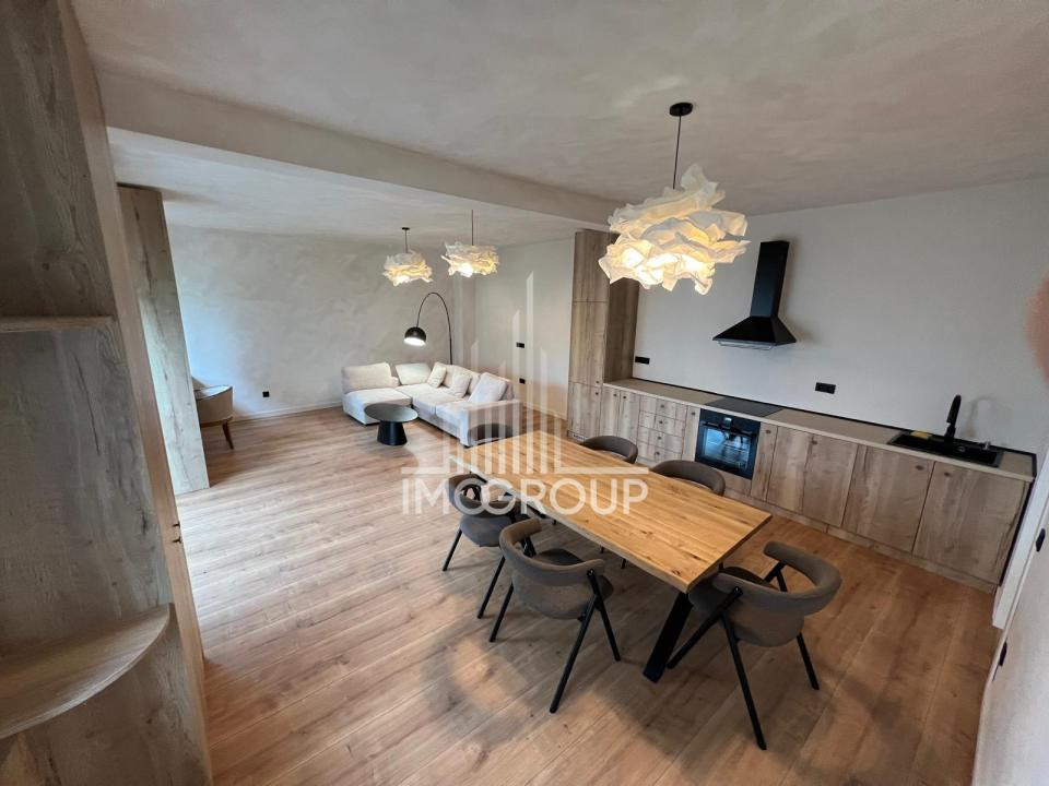 Duplex modern de închiriat | 100 mp utili | 2 dormitoare | 2 băi | Parcare