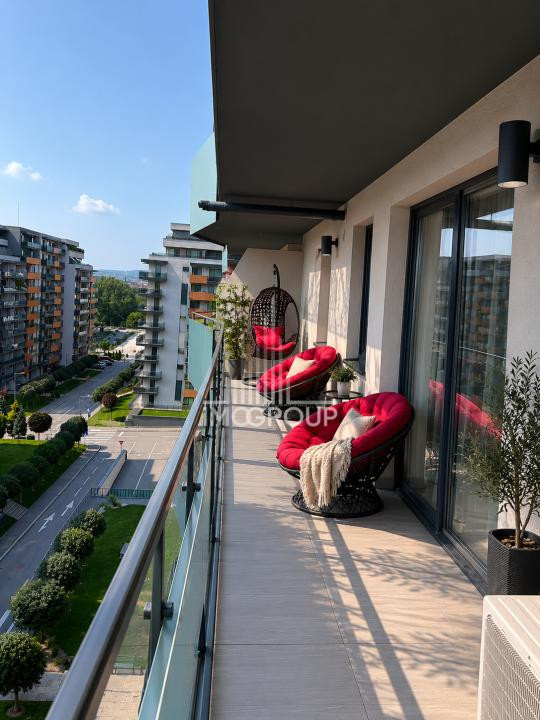 Inchiriere apartament elegant 3 camere, 2 bai & terasă, Sopor