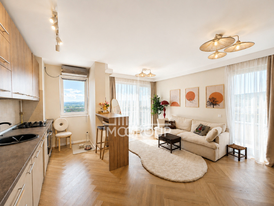 Vanzare apartament 2 camere in Sopor, 24 mp Terasa &Garaj