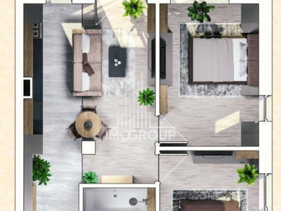 Apartament 3 camere de vânzare – Omnia Residence, Apahida