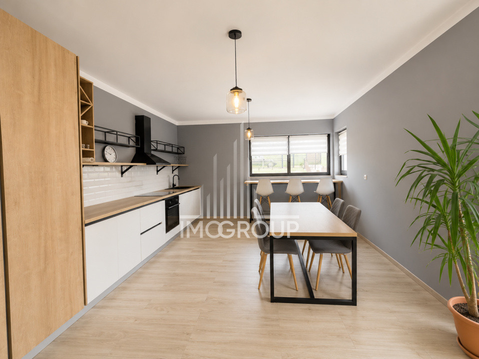 De închiriat langa padure casa 4 camere | 160 mp utili | Curte 400 mp 