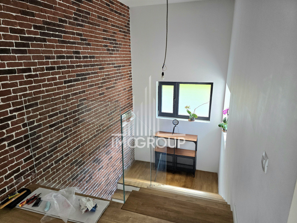 De închiriat langa padure casa 4 camere | 160 mp utili | Curte 400 mp 