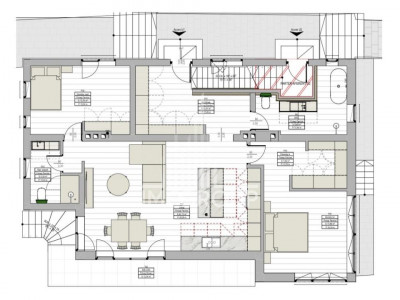 UNIC! Apartament in vila,pe doua niveluri,  450 mp teren  in zona Centrala