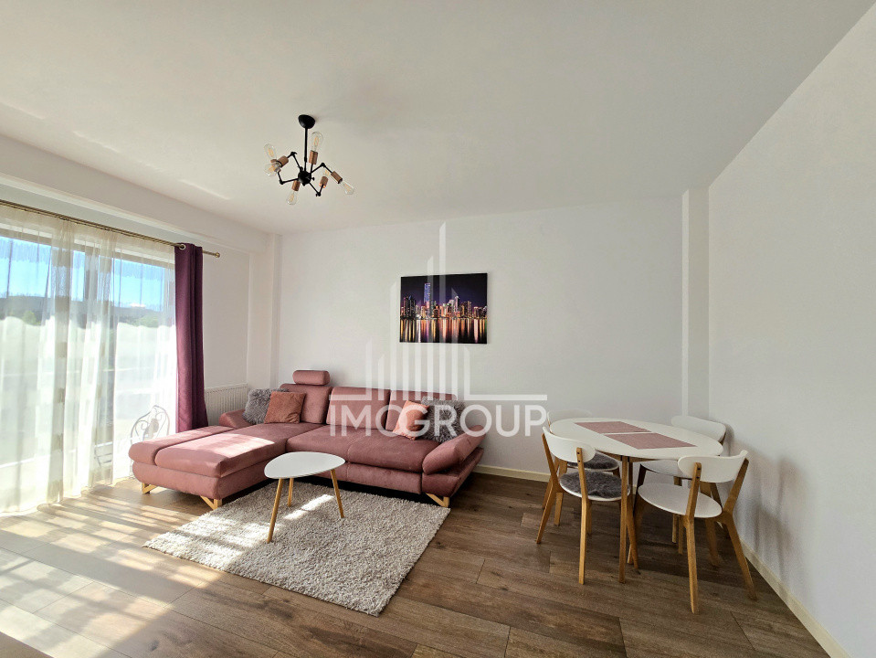 Apartament 2 camere de inchiriat si parcare in Buna ziua, str Macesului
