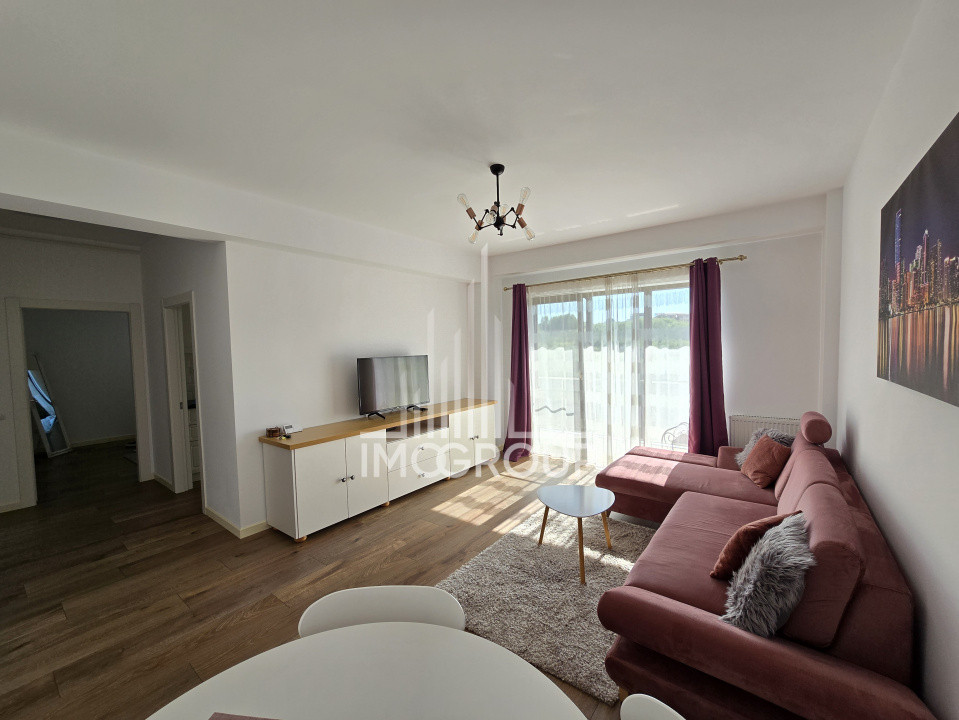 Apartament 2 camere de inchiriat si parcare in Buna ziua, str Macesului