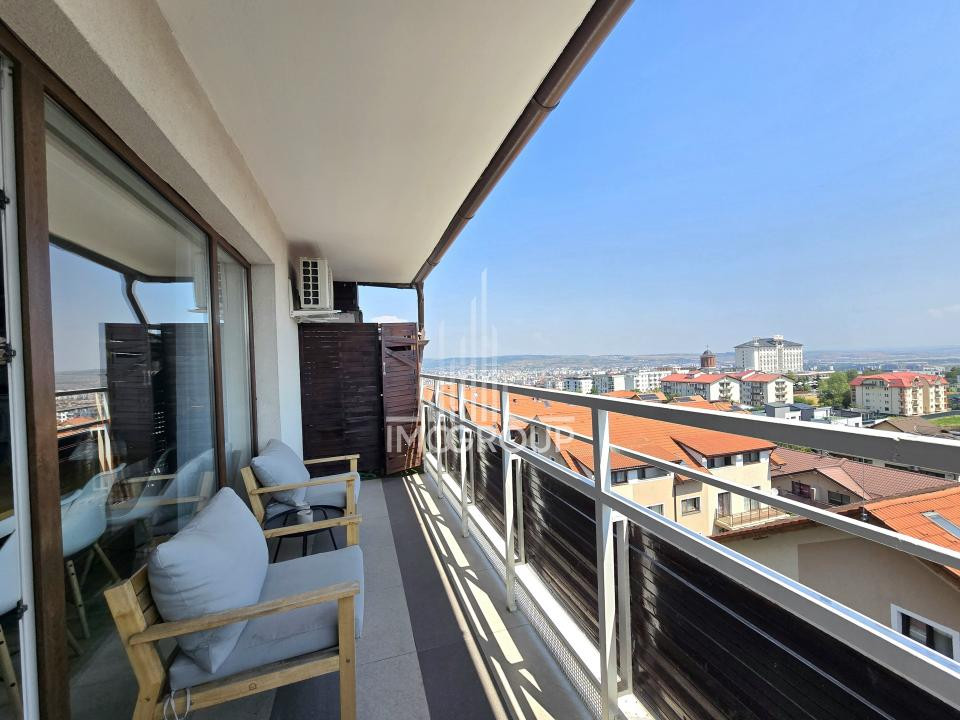 Penthouse exclusivist cu vedere panoramică asupra Clujului, inchiriere!