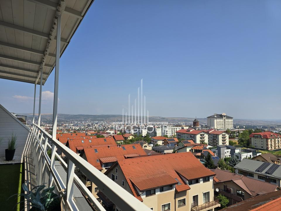 Penthouse exclusivist cu vedere panoramică asupra Clujului, inchiriere!
