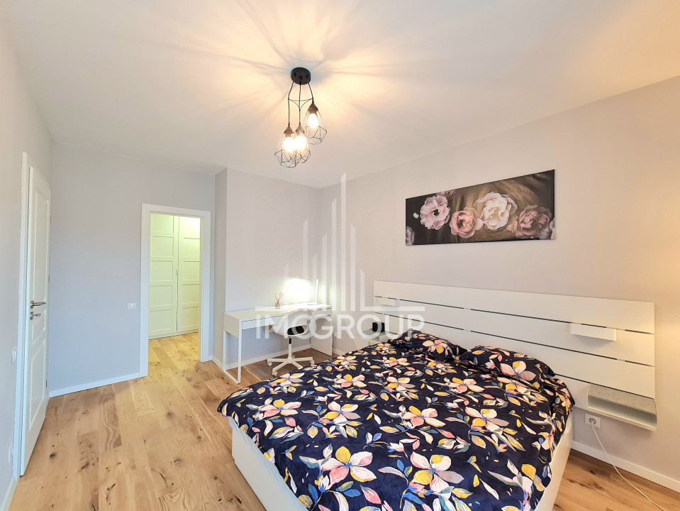 De inchiriat apartament 2 camere , dressing, AC, parcare