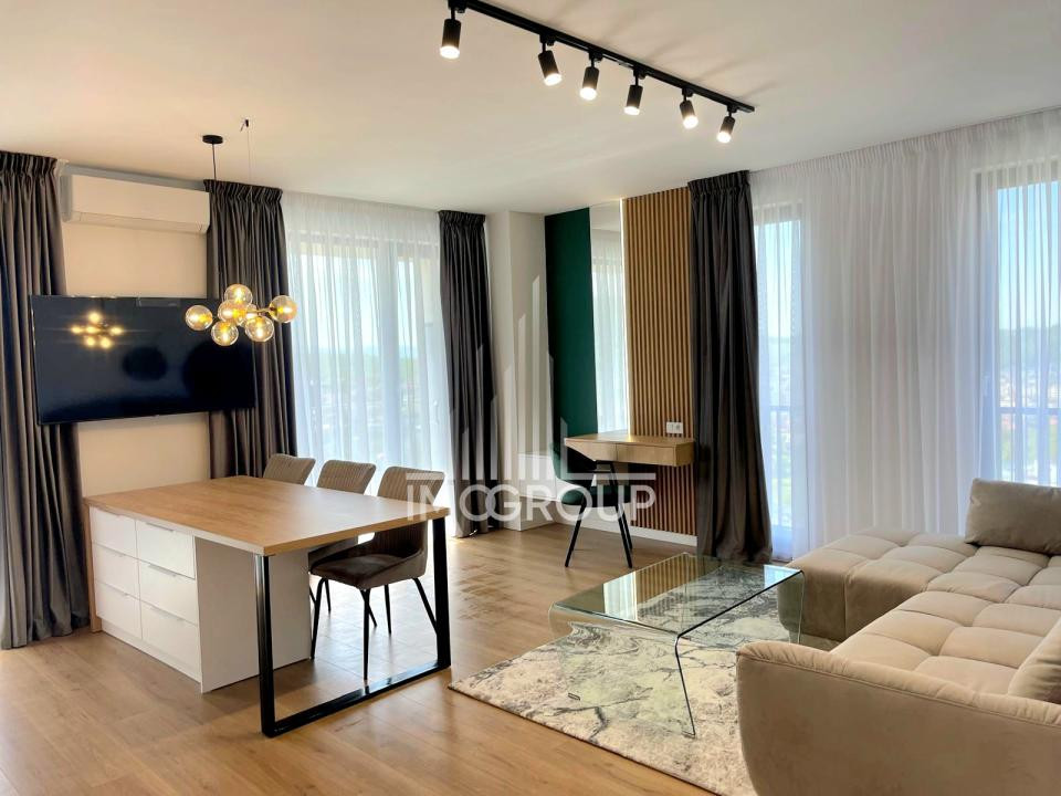 Apartament superb de inchiriat 2 camere, cu design modern view 