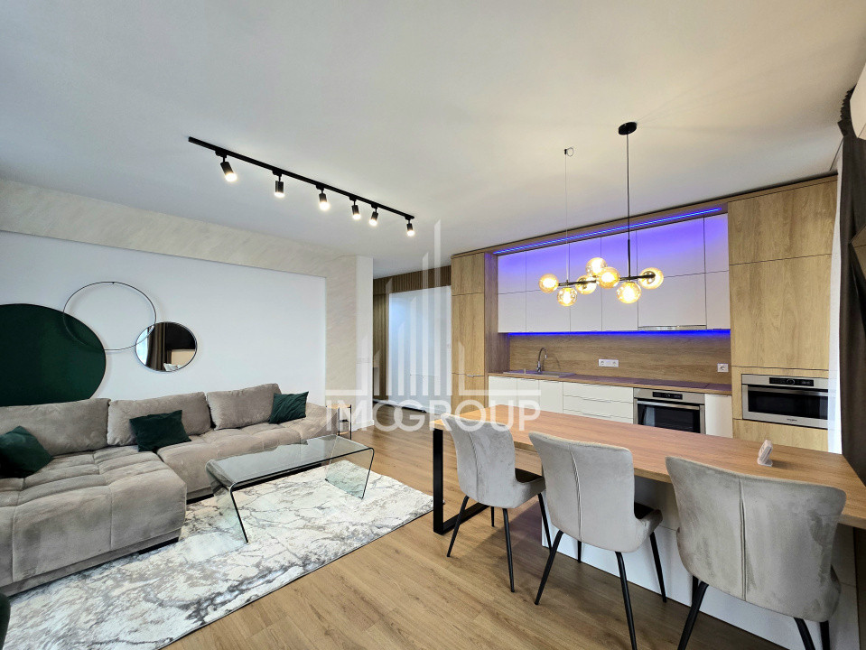 Apartament superb de inchiriat 2 camere, cu design modern view 