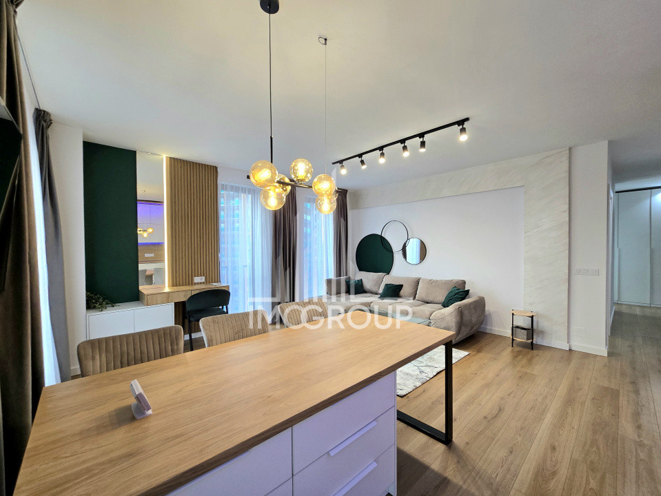 Apartament superb de inchiriat 2 camere, cu design modern view 