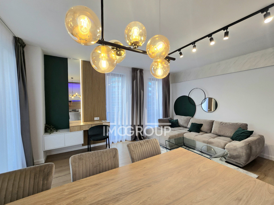 Apartament superb de inchiriat 2 camere, cu design modern view 