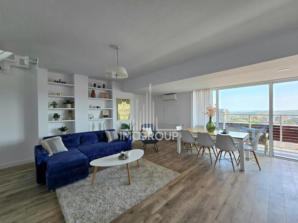 Penthouse exclusivist cu vedere panoramică asupra Clujului, inchiriere!