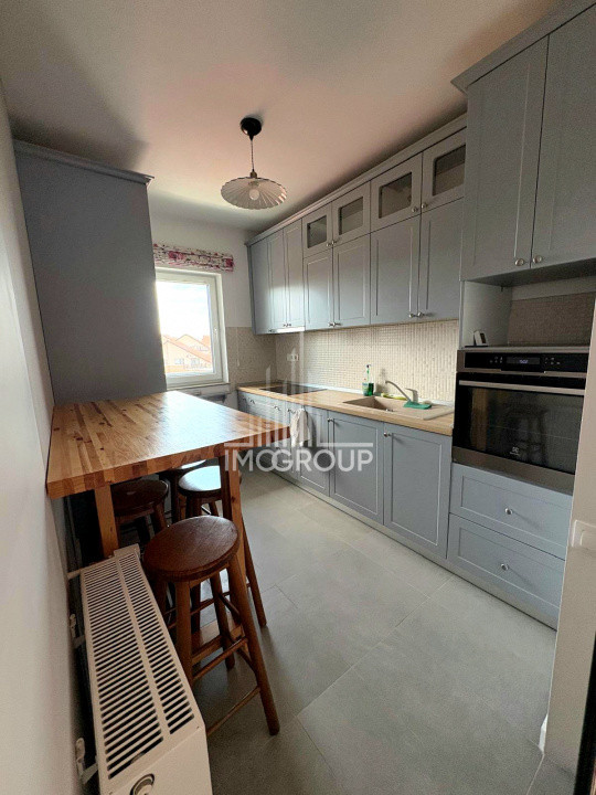 De inchiriat apartament 3 camere, 2 bai, decomandate - Buna Ziua
