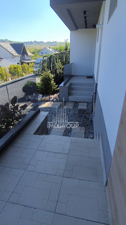 Duplex de închiriat în Borhanci 140 mp utili + terasă 30 mp + teren 523 mp