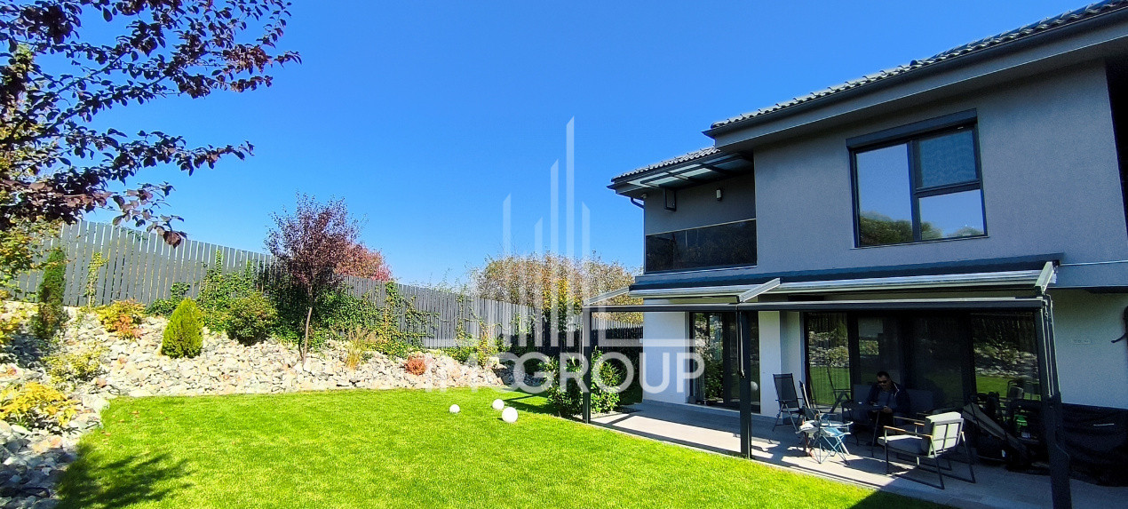 Duplex de închiriat în Borhanci 140 mp utili + terasă 30 mp + teren 523 mp