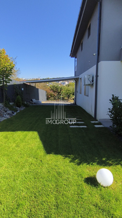 Duplex de închiriat în Borhanci 140 mp utili + terasă 30 mp + teren 523 mp
