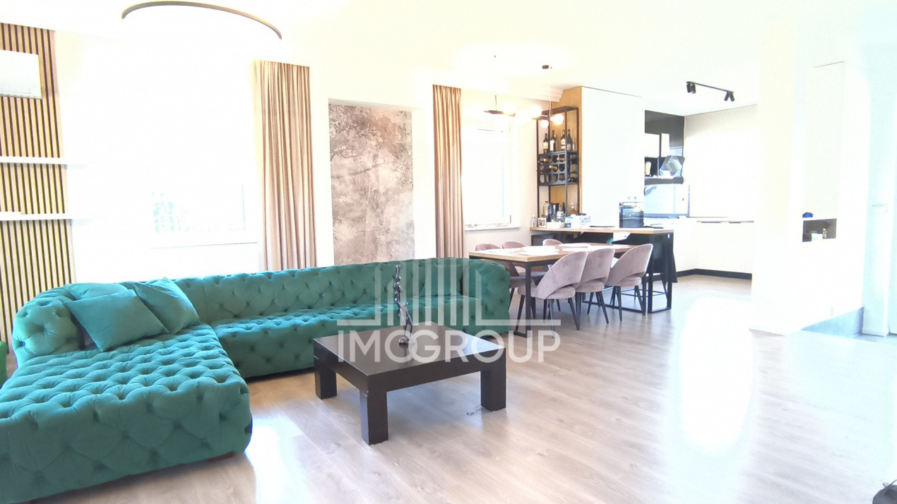 Duplex de închiriat în Borhanci 140 mp utili + terasă 30 mp + teren 523 mp