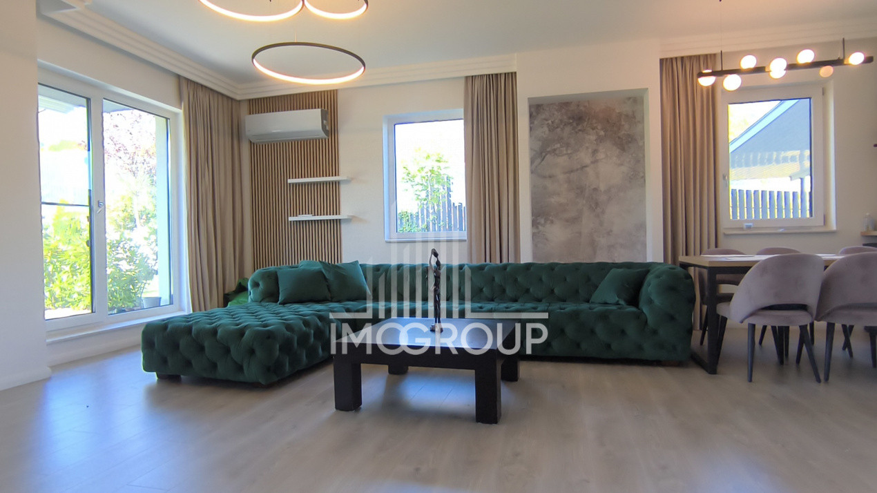 Duplex de închiriat în Borhanci 140 mp utili + terasă 30 mp + teren 523 mp