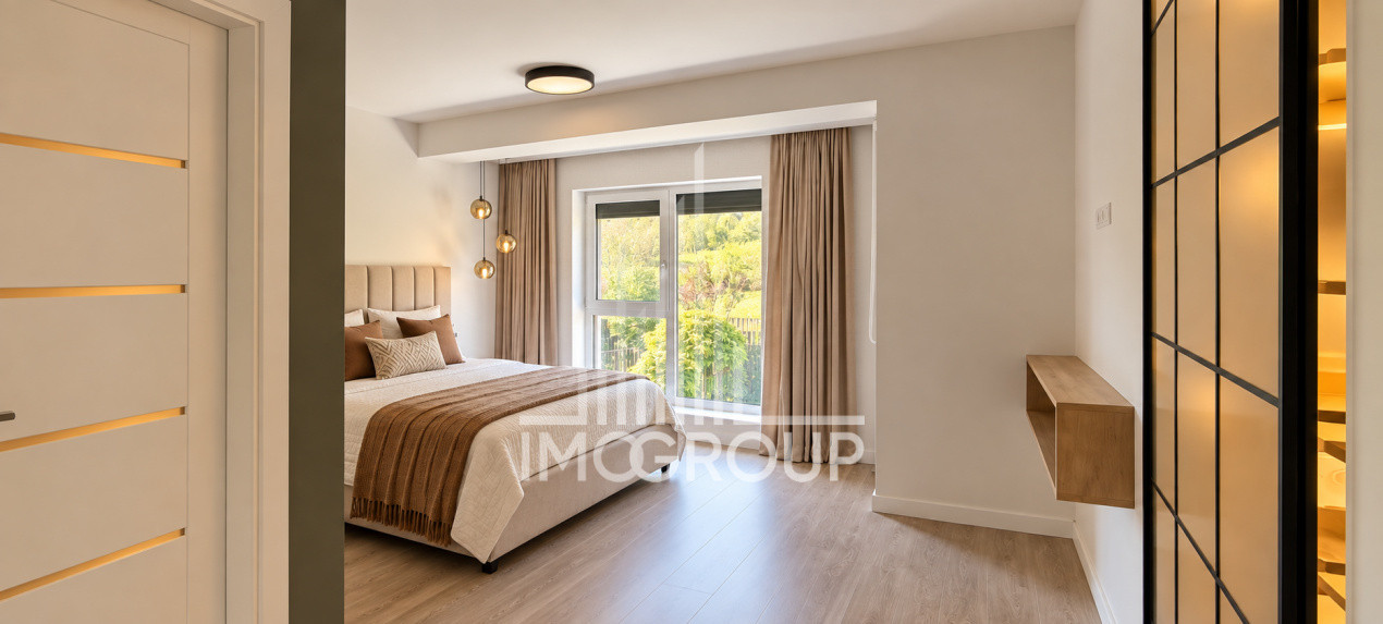 Duplex de închiriat în Borhanci 140 mp utili + terasă 30 mp + teren 523 mp