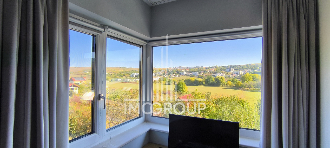 Duplex de închiriat în Borhanci 140 mp utili + terasă 30 mp + teren 523 mp