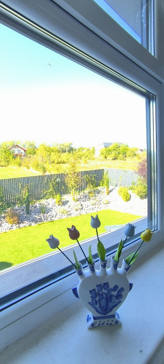 Duplex de închiriat în Borhanci 140 mp utili + terasă 30 mp + teren 523 mp