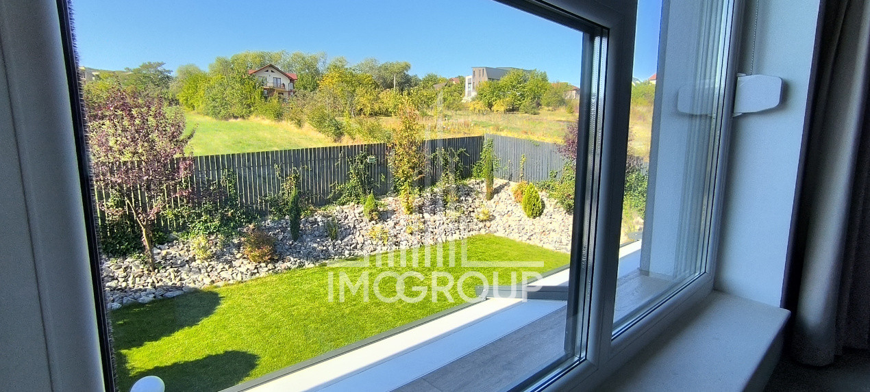 Duplex de închiriat în Borhanci 140 mp utili + terasă 30 mp + teren 523 mp