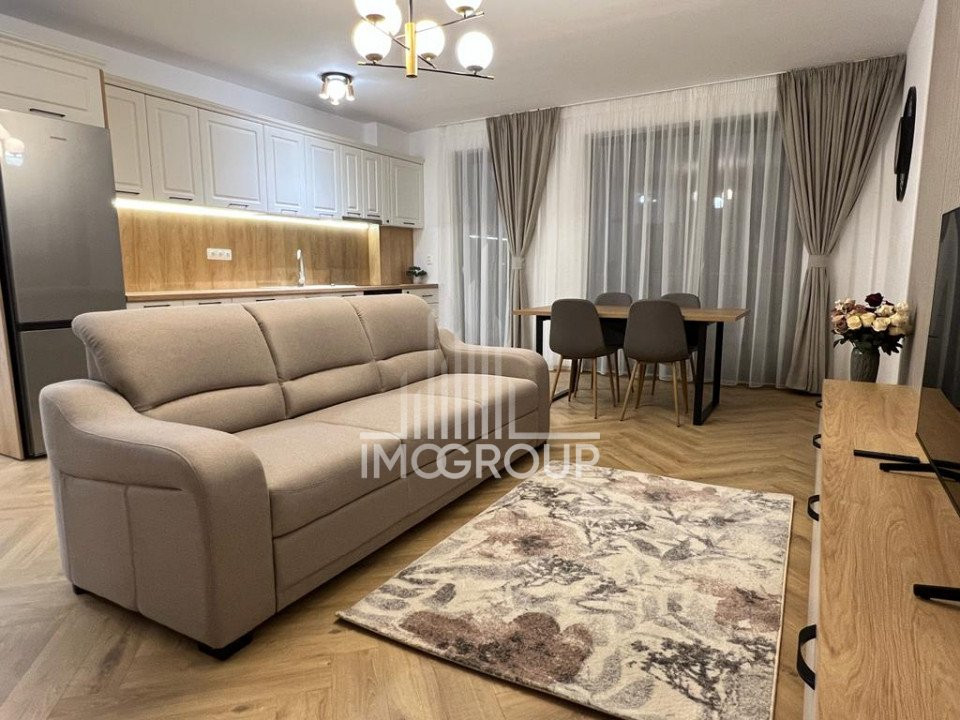 LUX De inchiriat apartament 2 camere Azoria garaj TVA inclus