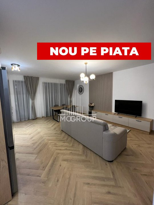 LUX De inchiriat apartament 2 camere Azoria garaj TVA inclus