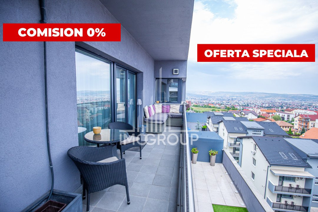 De vanzare penthouse 4 camere Sophia Residence terasa parcare subterana